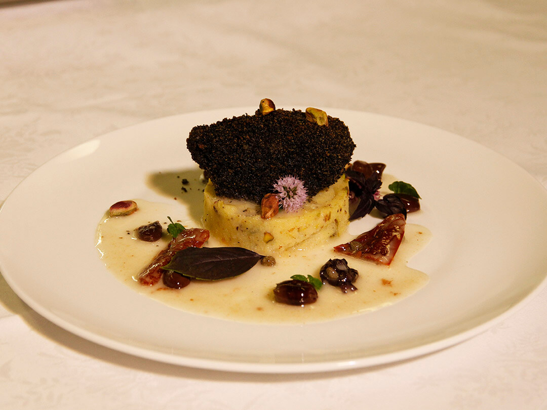 Desalted cod slice in crust - Renato Rizzardi - Insolito Panettone