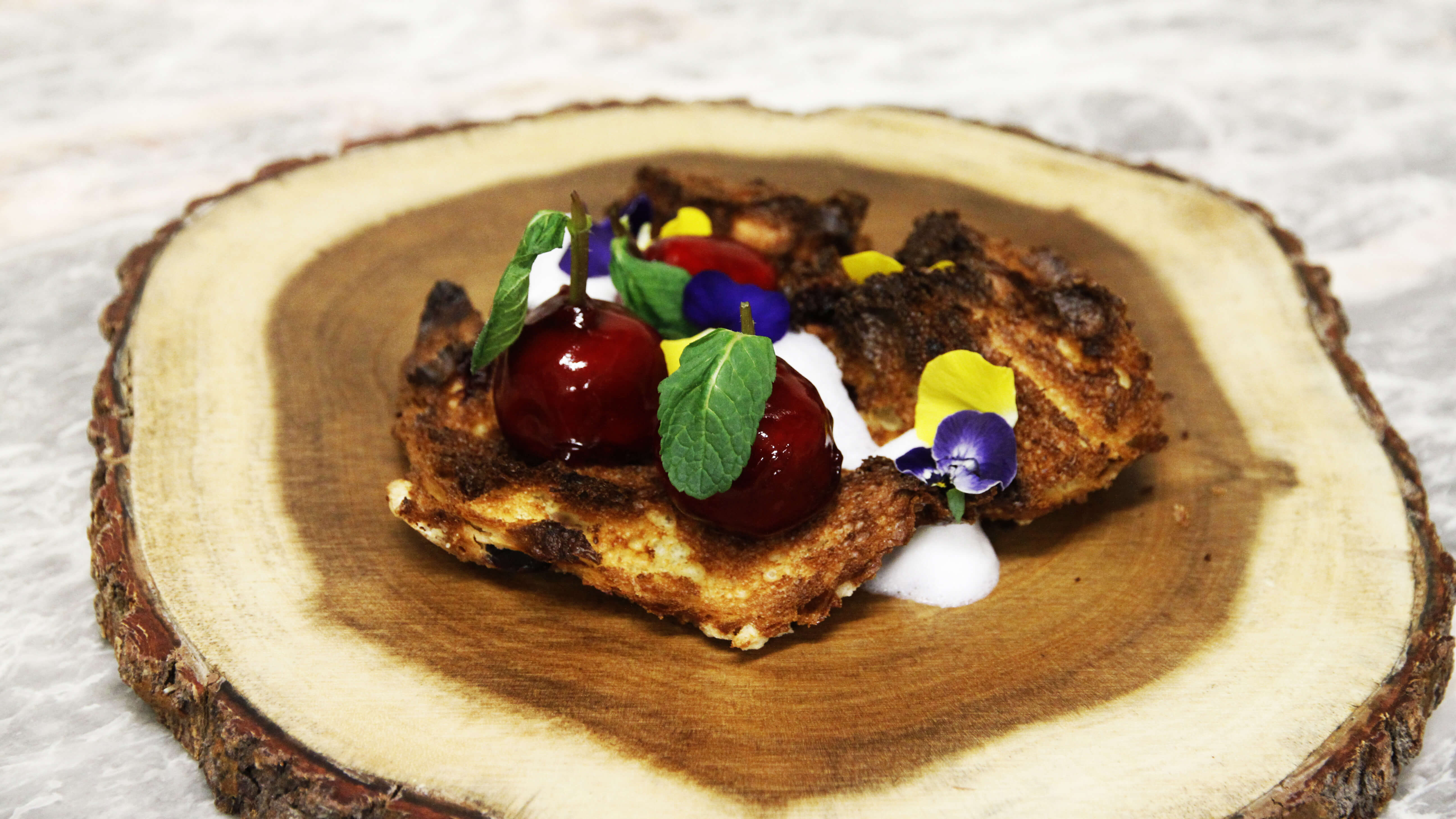 Foie Gras Cherries with Veneziana – Daniele Zennaro - Insolito Panettone